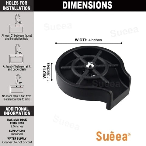 Faucet Glass Rinser